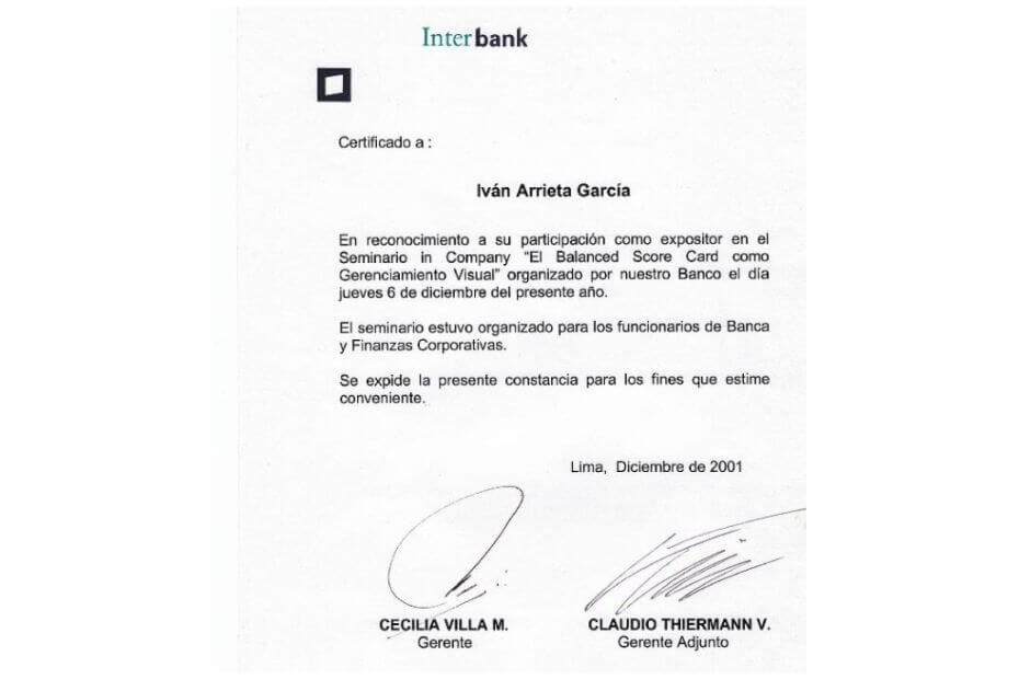 Constancia De No Adeudo Interbank Image To U